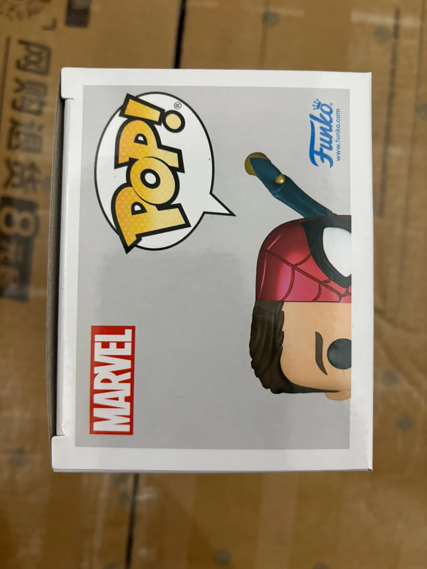 Marvel Figure Avengers:Endgame Steve Rogers/Captain America Peter Parker/Iron Spider Funko Pop Figure Limited Edition Toy Gift view 4
