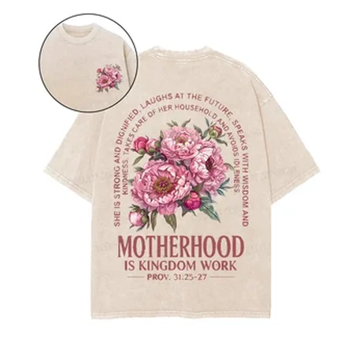Flower Fashion Printed T-shirt Hip Hop Y2k Washed Oversized T Shirt Summer High Quality 100% Cotton Tees Tops Men Women Clothing