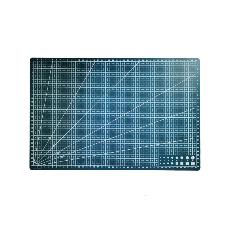 A3 A4 A5 Bastel-Schneidematte PVC-Schneideunterlage Anti-Rutsch-Schneideunterlage für Leder Nähen Patchwork Gravur DIY Werkbank-Werkzeug