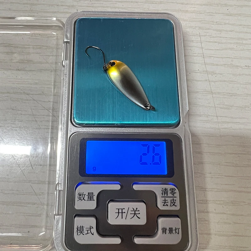 Dohna Peche Leurre Pesca LÖFFEL 2,5 g 30 mm bunter Löffelköder Kupfer Stream Metall Angelköder für Forelle Döbel Barsch Lachs Hecht – Detail 3
