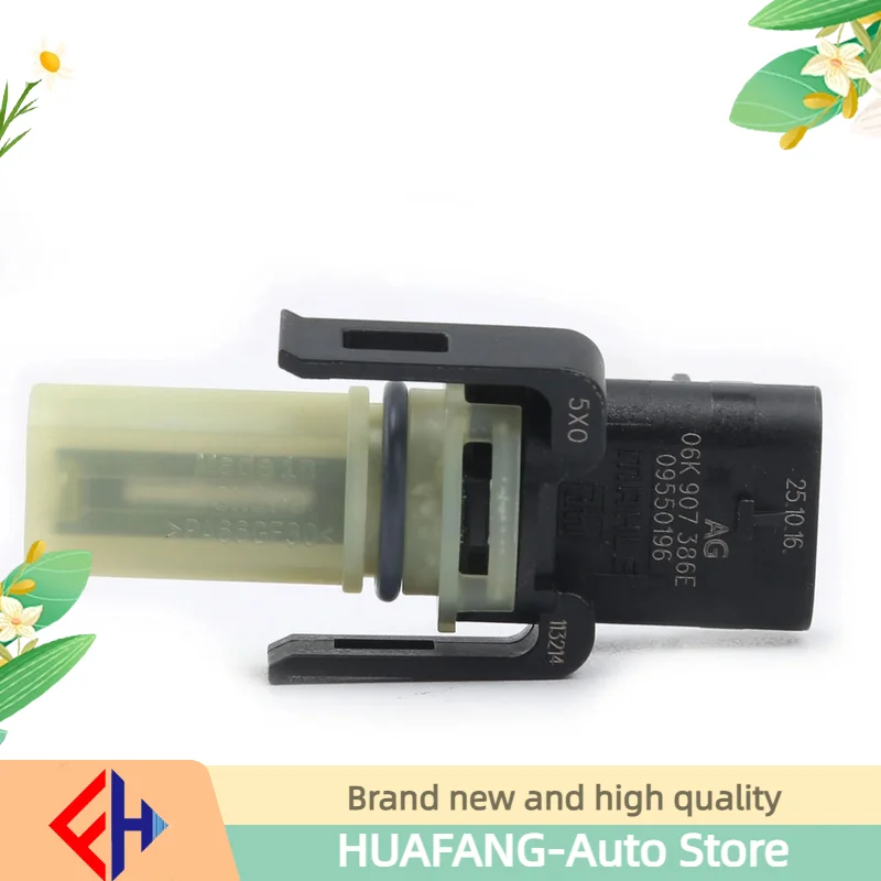 

Оригинальный новый датчик температуры воздухозаборника для A4 A5 A7 Q5 Q7 Tts Passat Polo Tiguan Skoda Seat, высокое качество 06k907386a