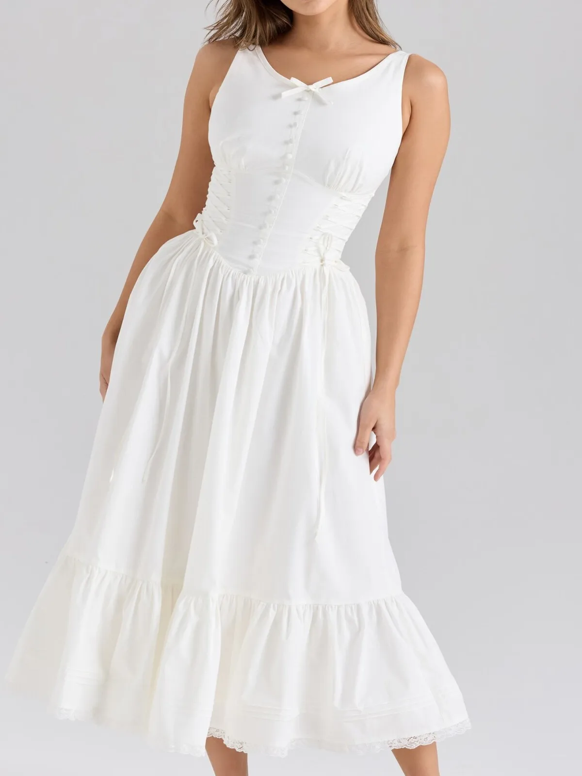 Buddaha Sle Pieghettato Wrap ter Abito da sera floreale per donna Gonna longuette estiva a vita alta Ele Vintage Lungo Dr...