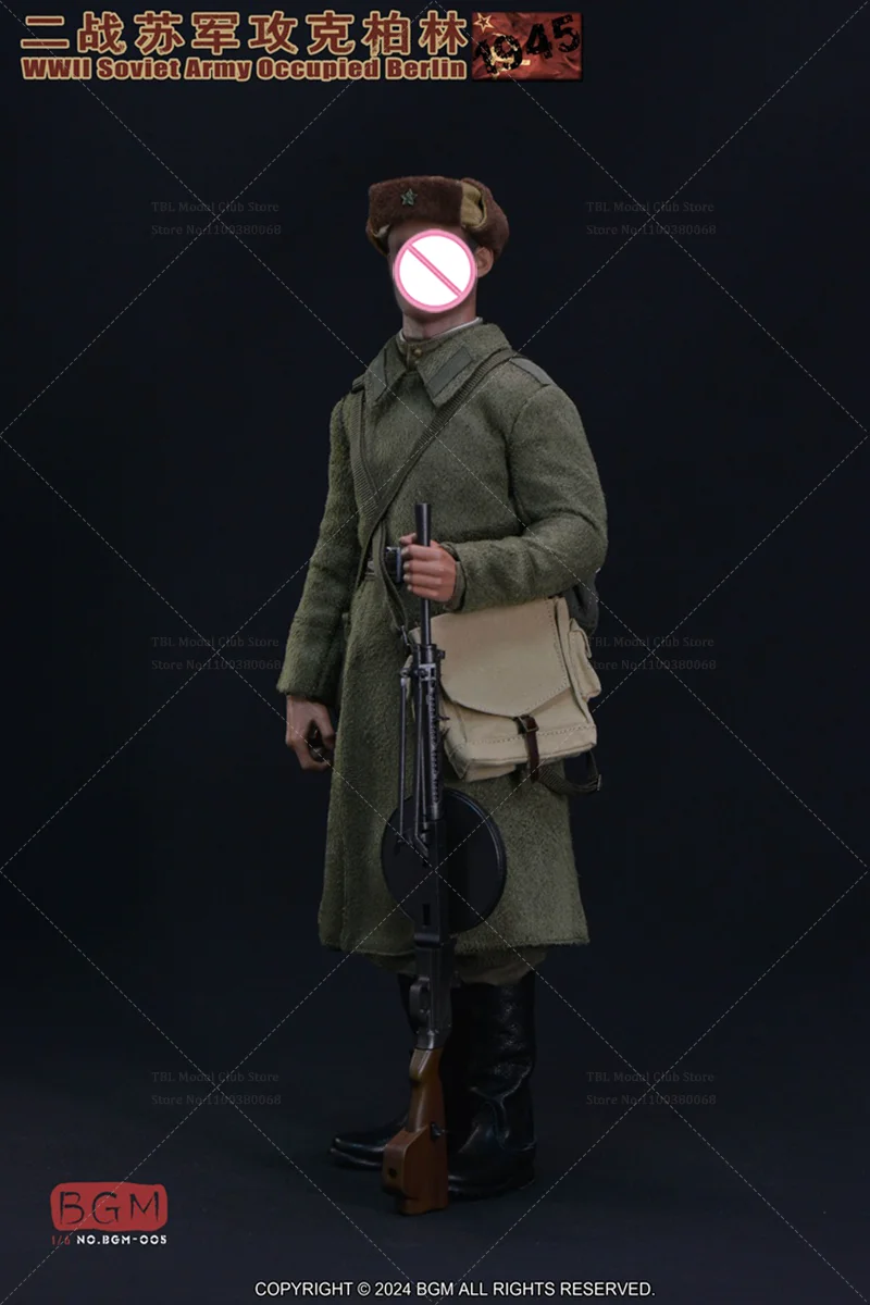 BGM-005 B/C 1/6 échelle mâle vêtements fusil SMG infanterie mitrailleuse militaire guerre mondiale pour 12 pouces figurine soldat