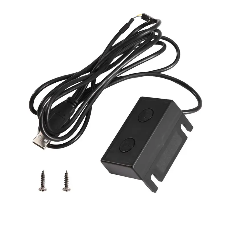 A53M-PC Power Button Desktop Power Button External Lock Screen Switches PC Power Supply Button Extension For Computer