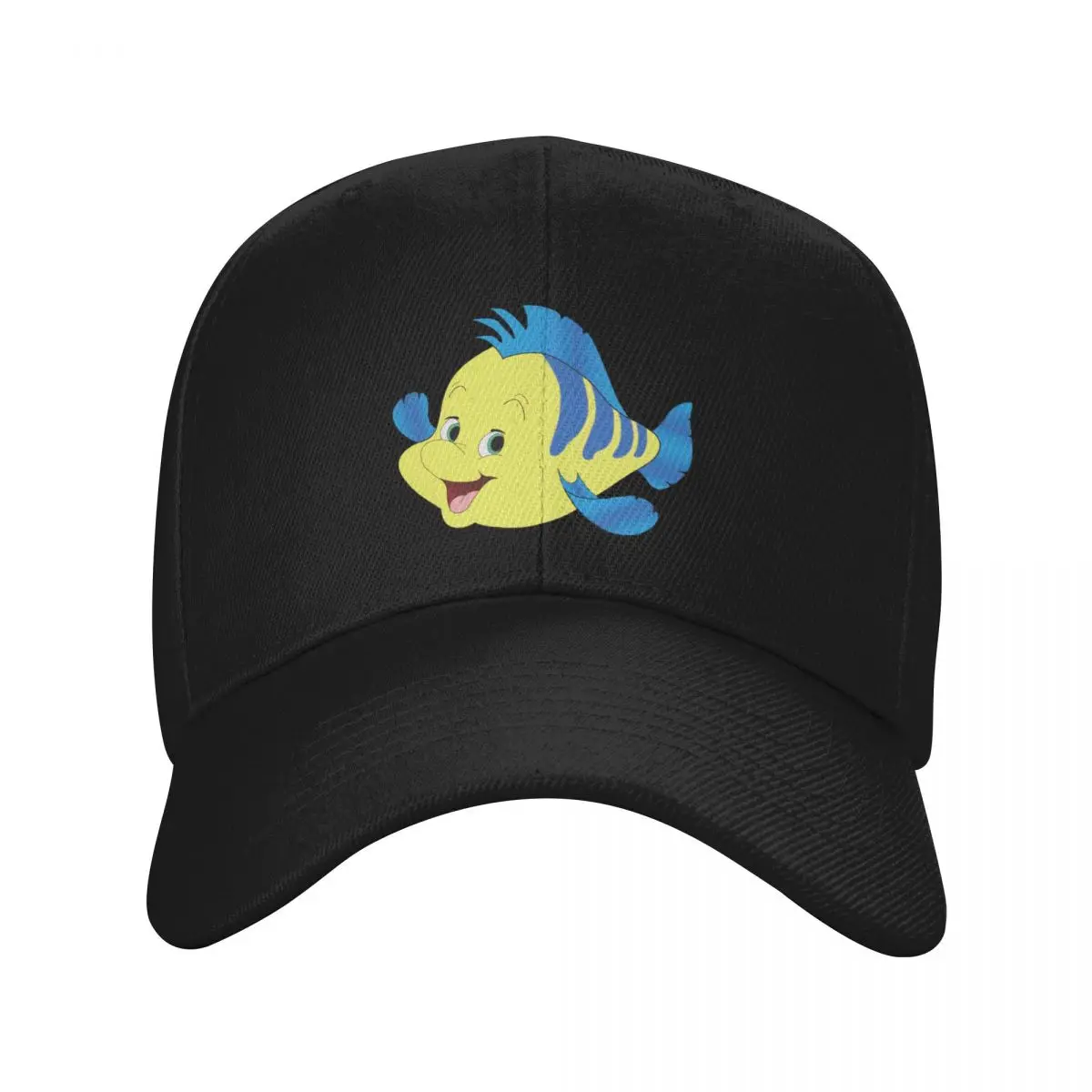 Flounder Baseball Cap Hat Beach Hood Sunscreen Women's Hats 2024 Men's