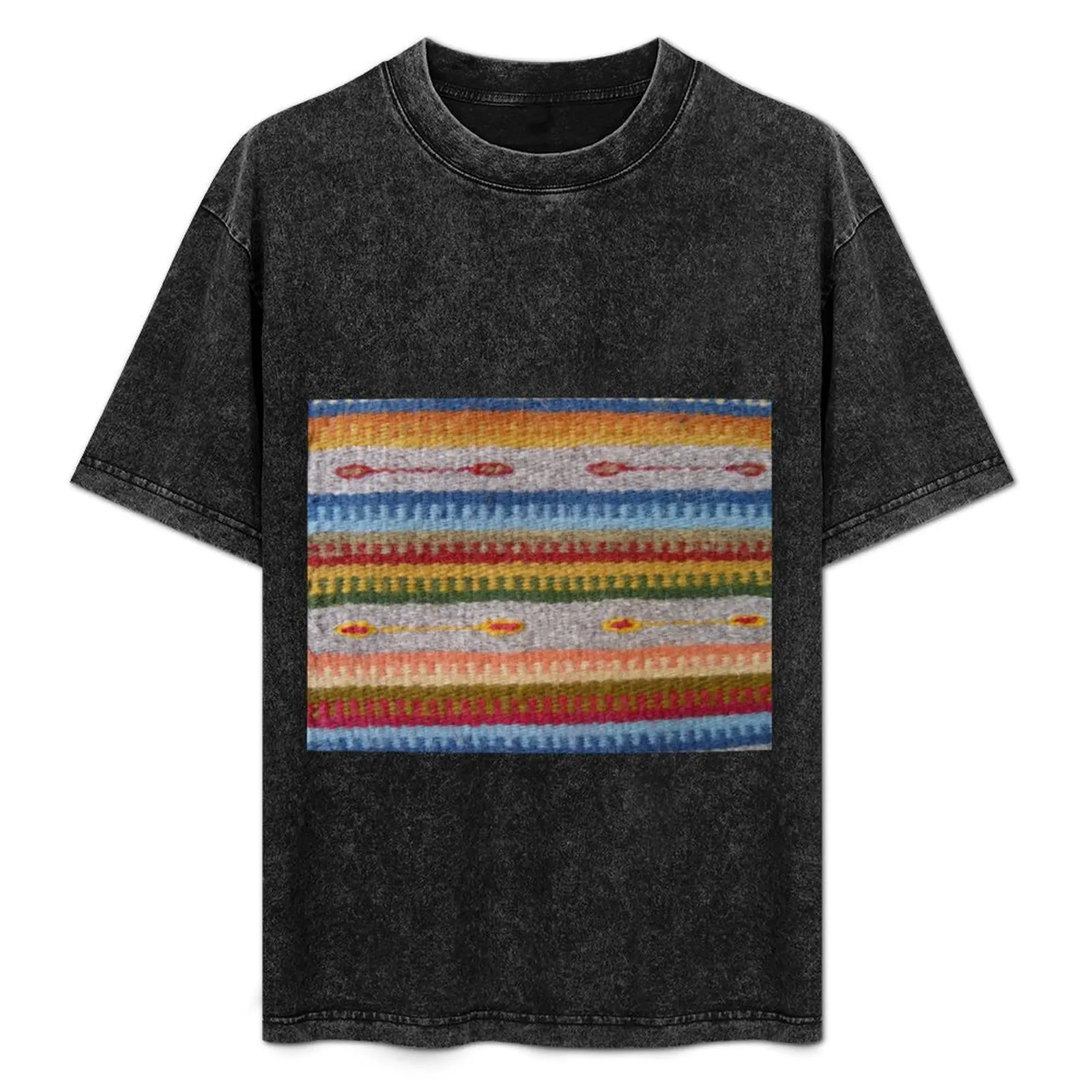 

Oaxaca Mexico rug T-Shirt Casual Fashion Print Tee Top