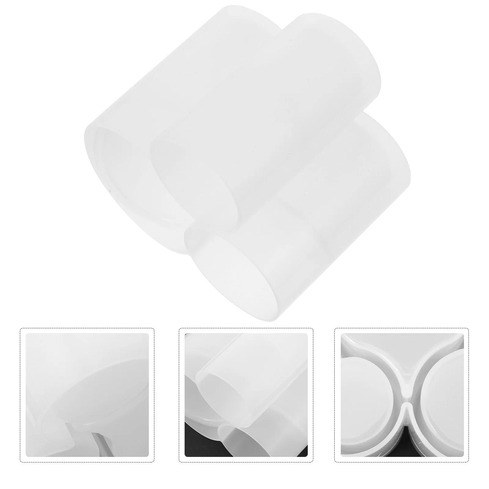 

Силиконовая форма для держателя ручек, сделай сам, антипригарная, легкосъемная форма для держателя кистей для макияжа, форма для цементной глины, эпоксидной смолы, ремесла