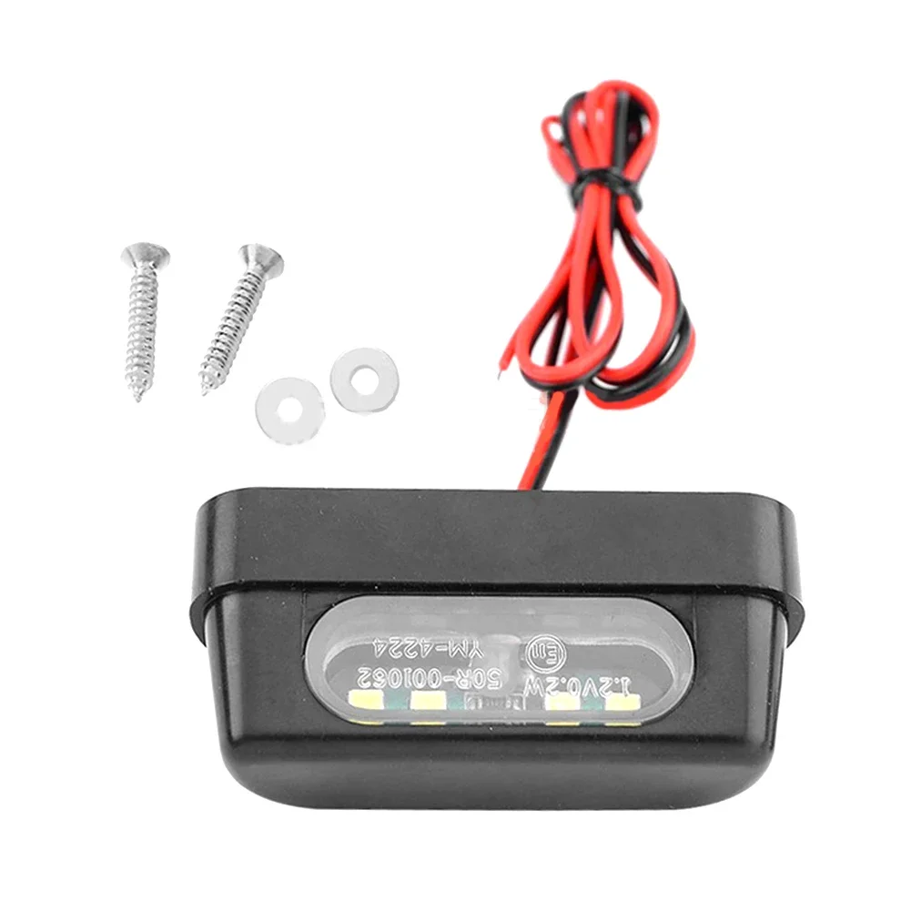 

Innovative LED Rear License Plate Lighting Solution for Motorcycles Robust Construction Ensures Longevity and Reliability