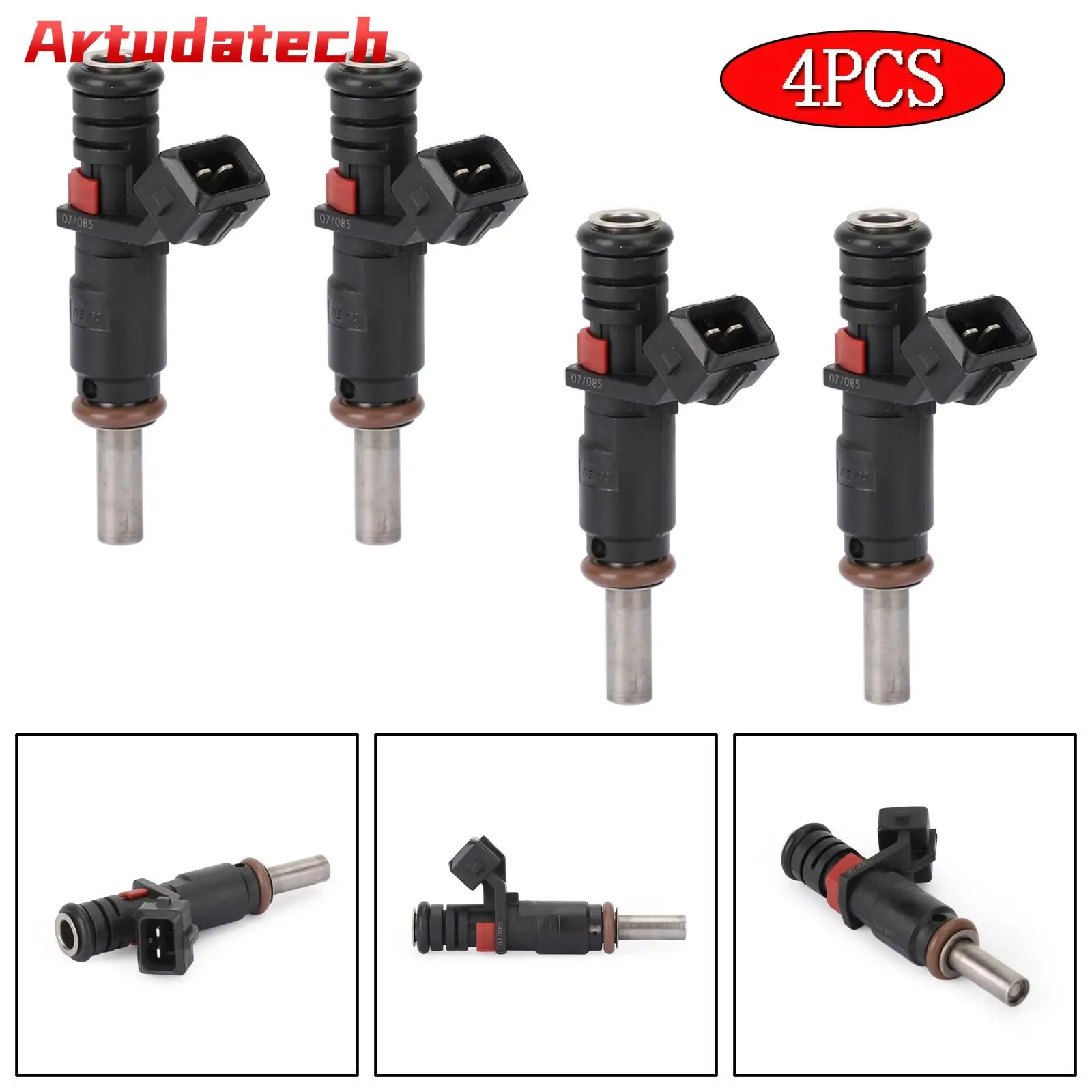 

Artudatech 4pcs Fuel Injectors 7561277 13537561277 for BMW N45 N46N E93 320I 2.0L