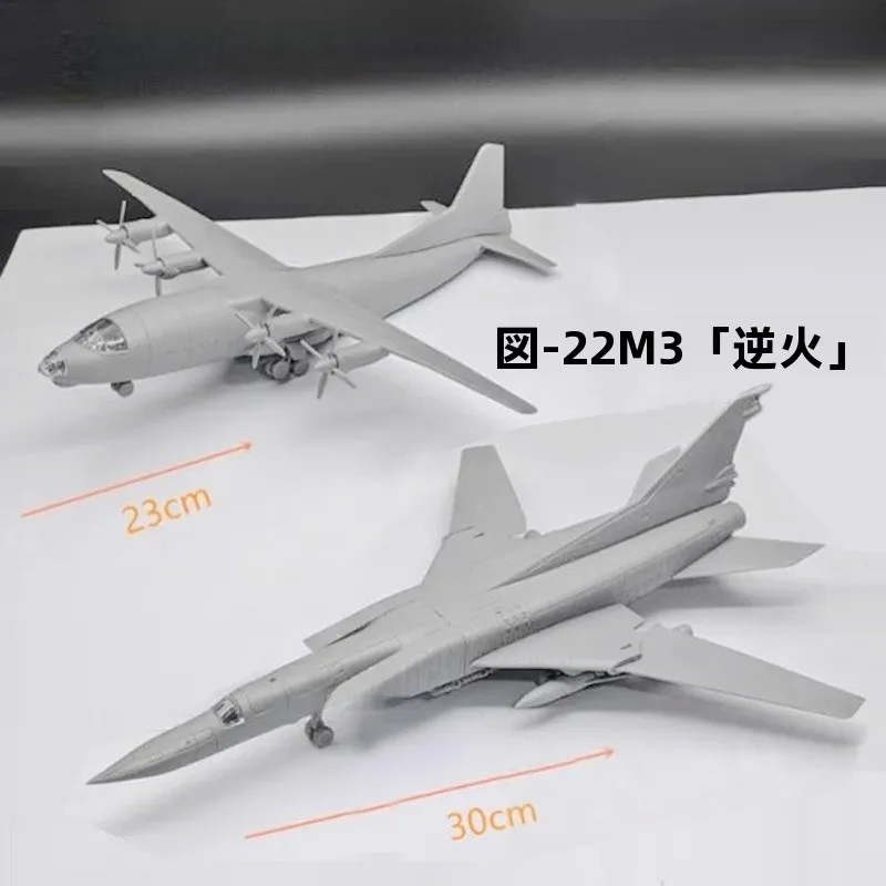 

4D сборная модель самолета/44 Модель моделирования в сборе An2 Young Aircrt 22M3 Bafire Bomber Пластиковая игрушка для детей от 4 лет