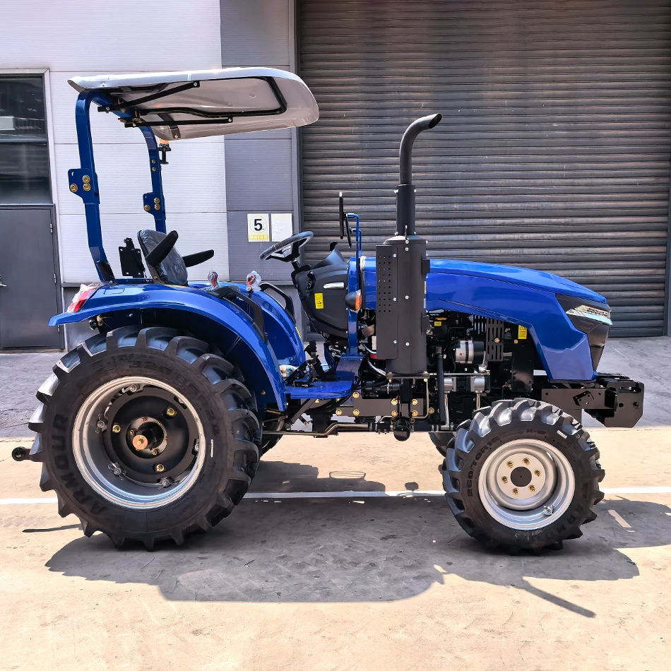 70HP 51.5kW China 4X4 4WD Diesel 50HP 60HP 70HP 80HP 90HP Compact Mini Tractor for Farm Garden Agricultural