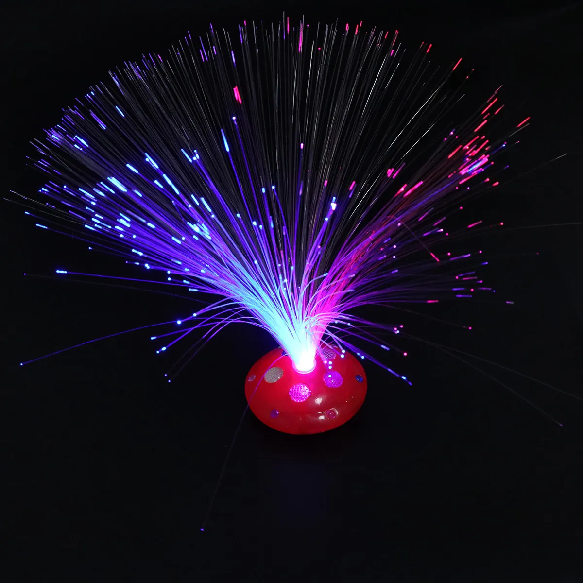 

Colorful LED Fiber Optic Night Lamp Romantic Warm Light for Bedroom Party Table Decoration Festival Gift Home Office Indoor