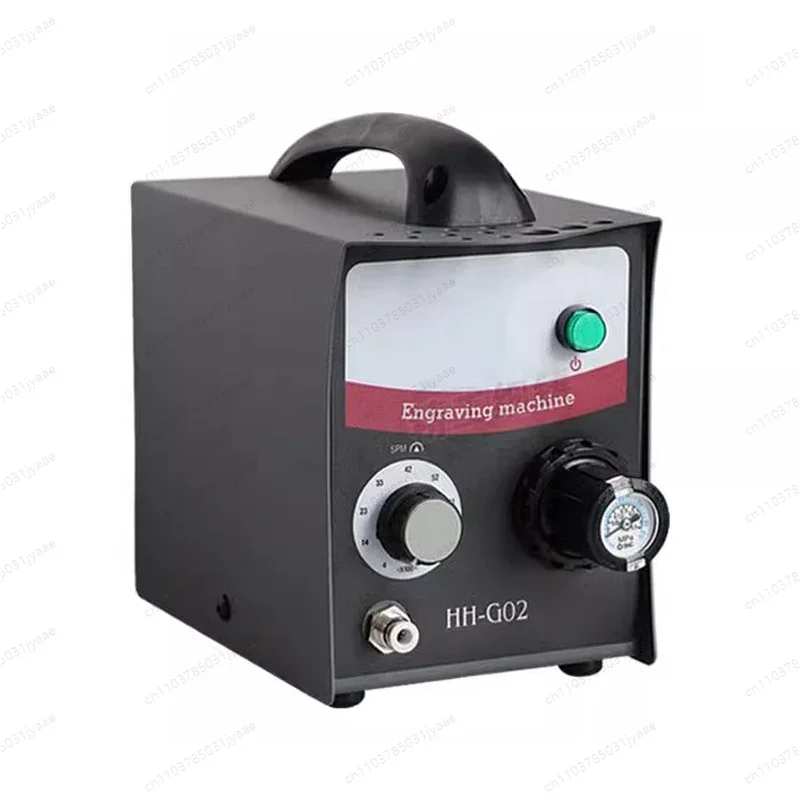 

High Quality HH-G02 60W Single-Head Pneumatic Engraving Machine Micro-Setting Reel Bead Edge Carving 220V/110V