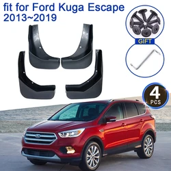 for Ford Kuga Escape 2 MK2 2013 2014 2015 2016 2017 2018 2019 Mud Flaps Mudguards Splash Guards Fenders Front Wheel Accessories