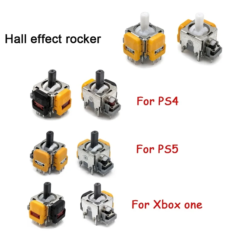 2-10pcs Hall Effect Joystick Potentiometer Module For PS5/PS4/Xbox One/Switch Pro Gamepad Analog Thumbstick Repair Parts Kit Set