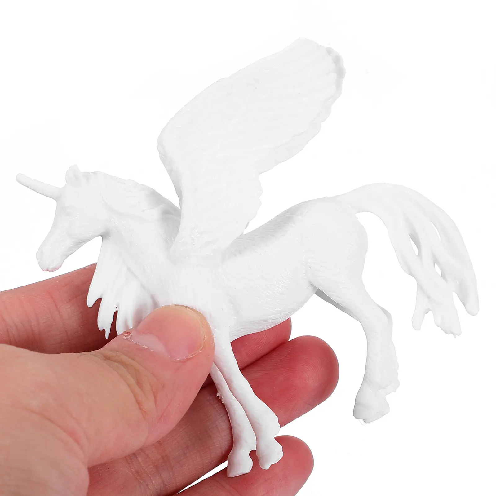 

4Pcs Unfinished Unicorn Shaped DIY Painting Set for Kids Creative Craft Activity Color Recognition Learning Holiday Gift