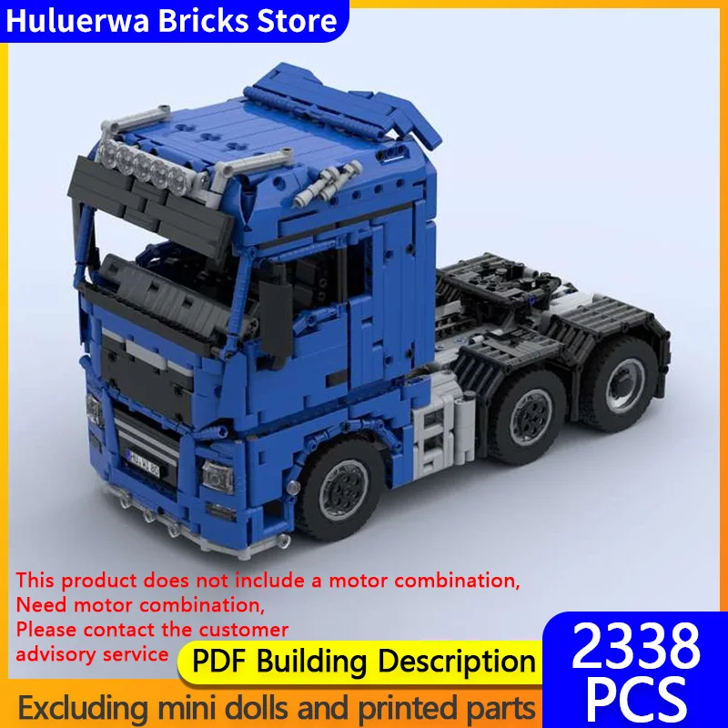 

Модель скоростного гоночного автомобиля MOC, строительные кирпичи, радиоуправляемый полутрактор, модульная технология, подарки, праздник, сборка, детские игрушки, костюм