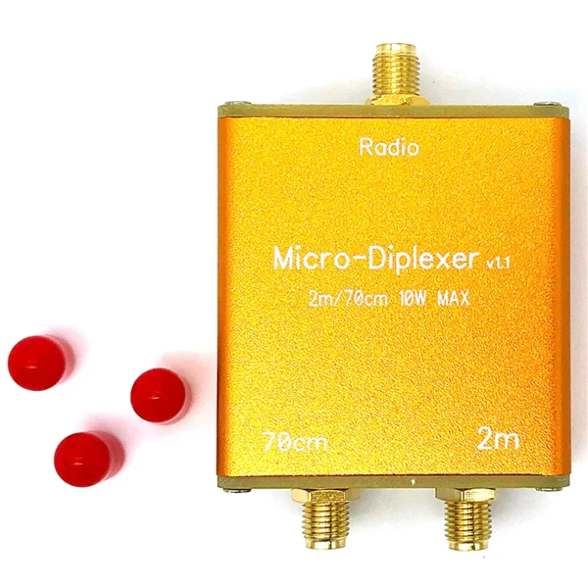 10W V/U 2m 70cm Micro-Tipo Diplexer Filtro Duplex, usado para colocar entre o transmissor e antena (com Shell) B20