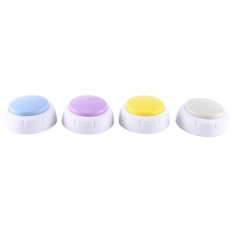 4PCS Pet Squeeze Sound Box Music Box Party Supplies Button Buzzer Sounding Box A