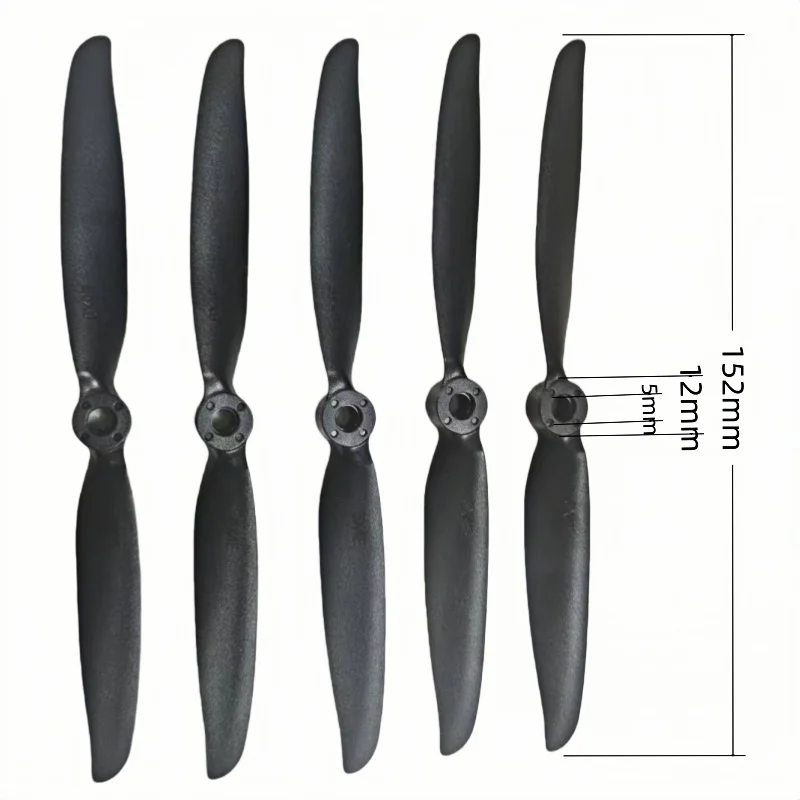 5 قطعة 6040 مراوح 6x4E ألياف زجاجية نايلون APC الدعائم لطائرة RC كوادكوبتر 2450 محرك عالي السرعة بدون فرش