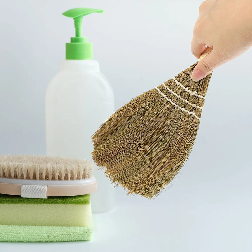 

3Pcs Desktop Broom Small Short Handle Dust Brush for Home Car Window Blinds Furniture Cleaning Supplies Hand Broom