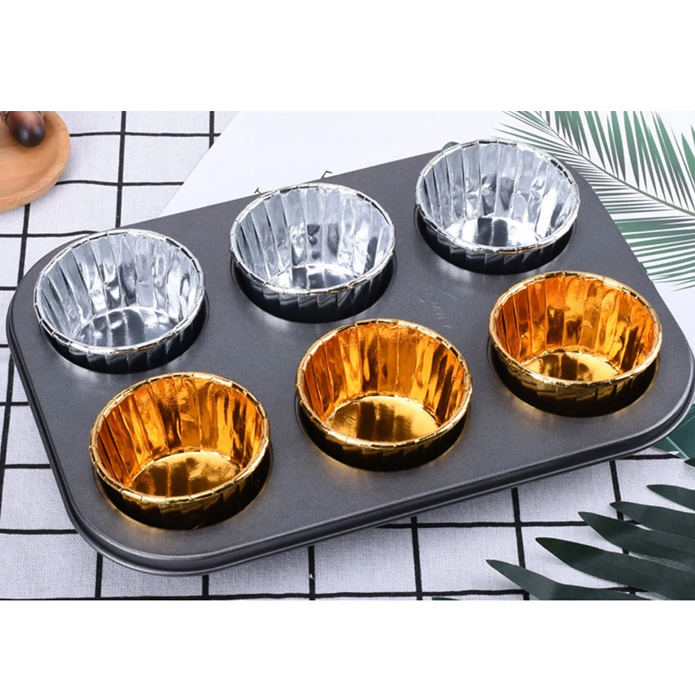 

150pcs Cake Paper Cups High Quality Heat Resistant Dessert Holder Ideal for Parties Weddings Baby Showers Bakery Kitchen Bar