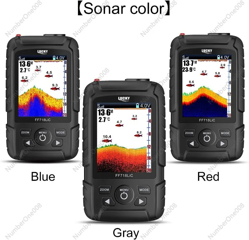 Fish Finder Wireless Wired Sonar Fishing Supplies Fish Swarm Detector Fish Finder