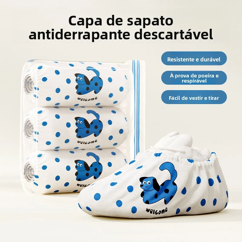 disposable-shoe-covers-non-woven-thickened-indoor-waterproof-wear-resistant-slip-resistant-guest-printing-foot-covers-extra-t