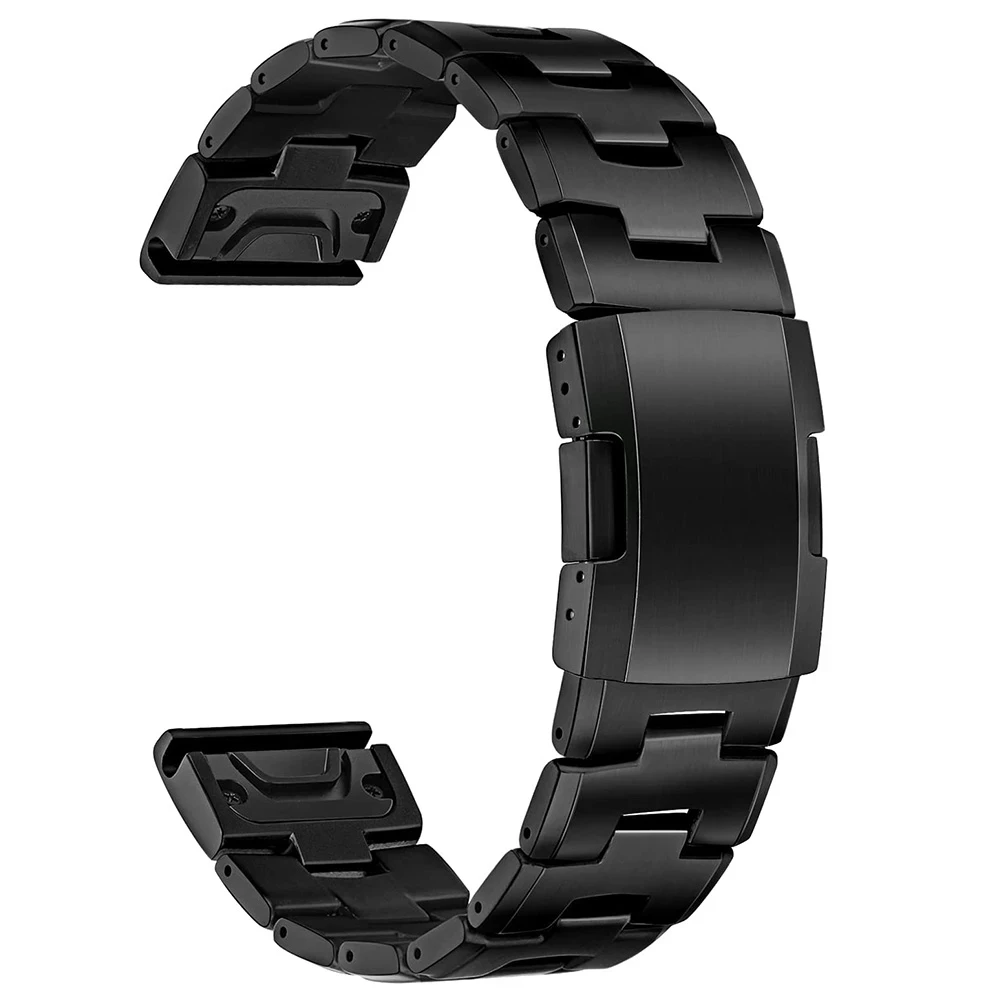 luxury 22mm 26mm Quick-fit Luxury Titanium alloy strap Garmin Drop Enduro Mk2/Mk2i/Mk1/G1 watch strap accessories