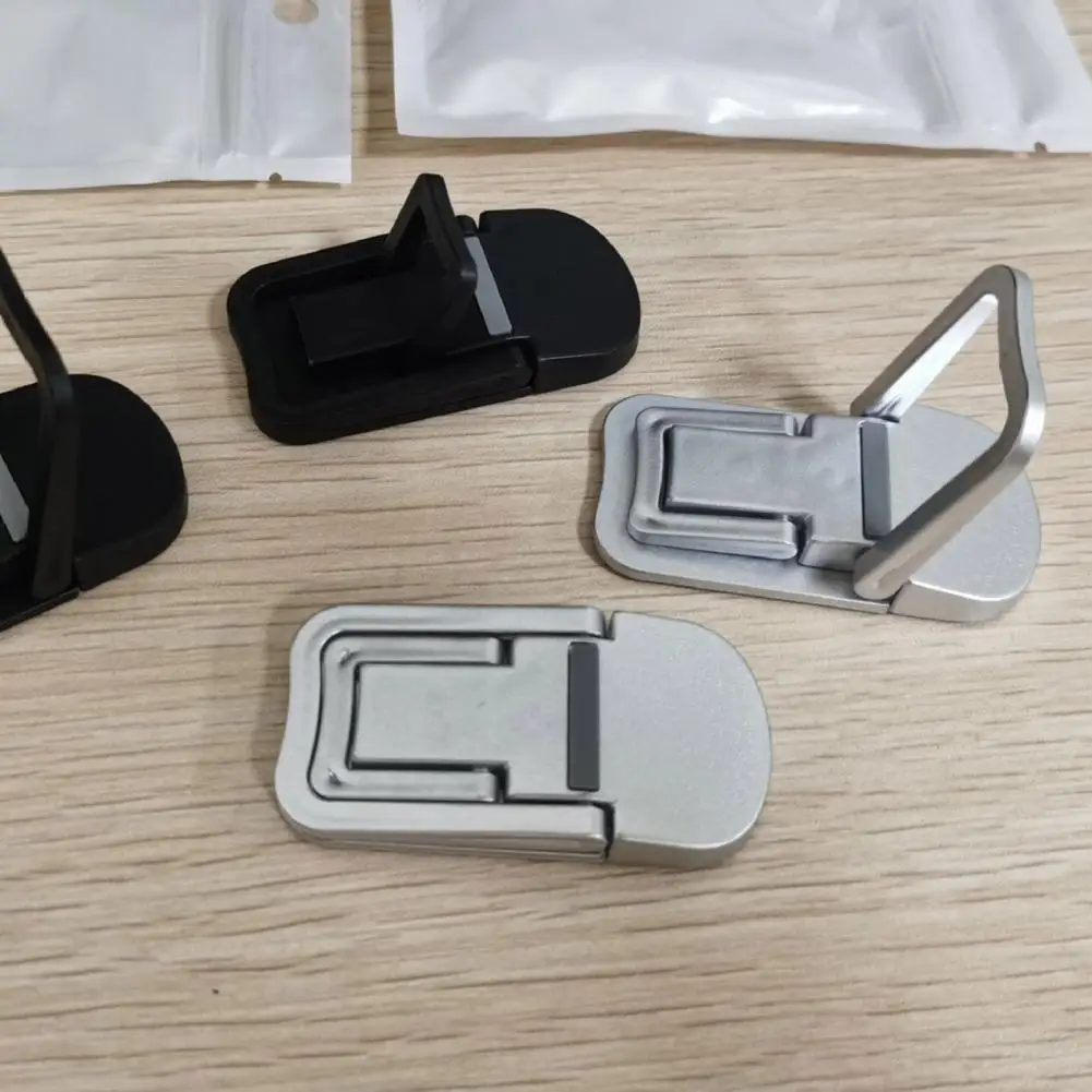 1 Pair Laptop Stand Computer Keyboard Holder Rustproof Two Levels Laptop Stand Foldable Mini Computer Support Holder