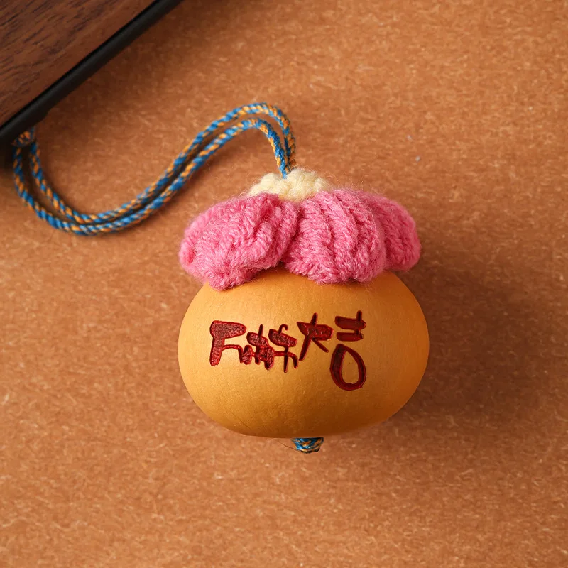 2026 New Chinese Style Small Fortune Gourd Tibetan Tassel Bag Charm Keychain Phone Lanyard Car Hanger Lucky Safety Amulet Fashio - view 6