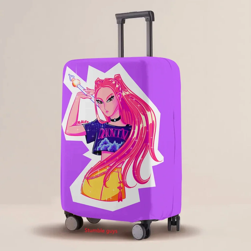 

Kpop Demon Hunters Cartoon Luggage Protective Cover Fashion Wear-Resistant Elastic Suitcase Case​