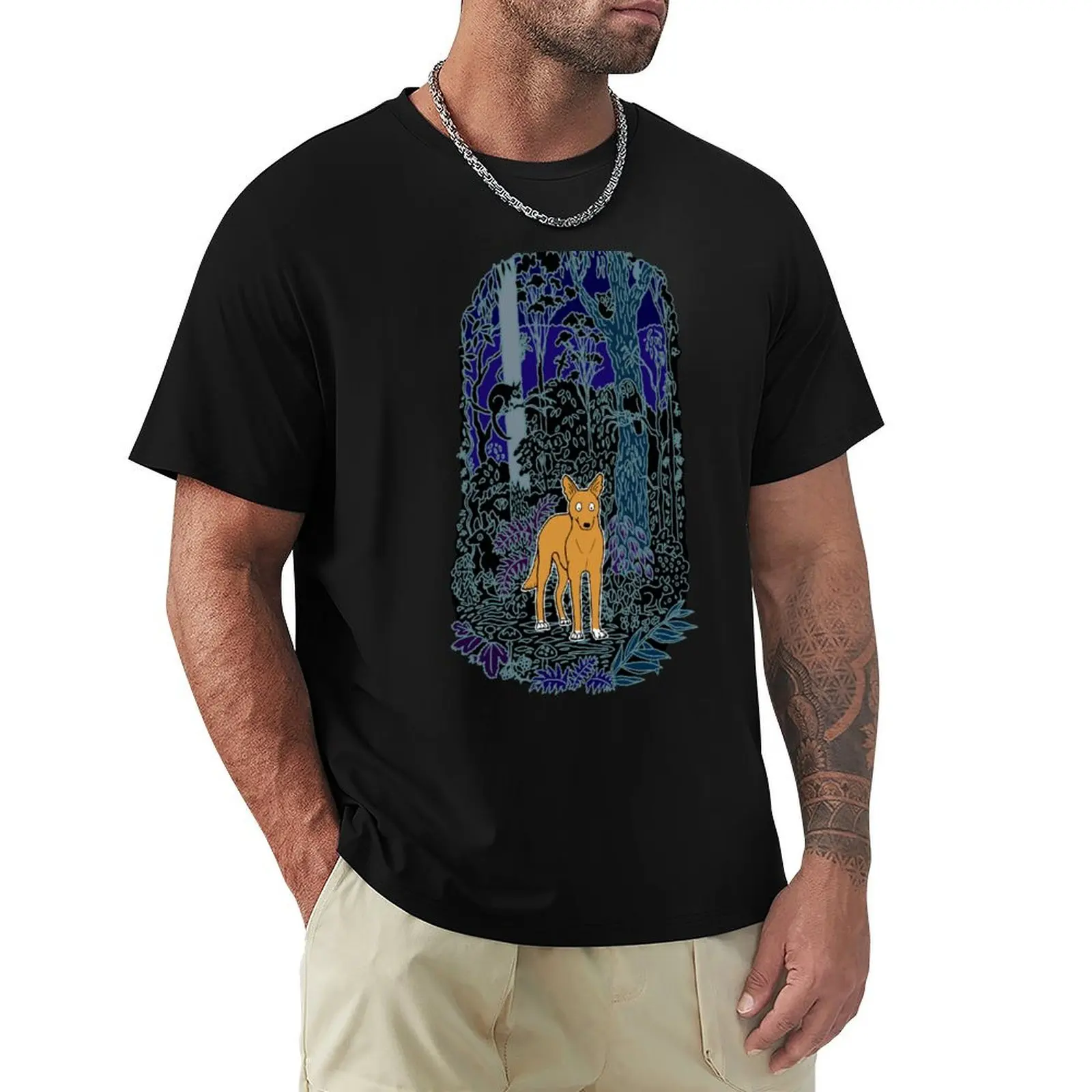 Forest Dingo T-Shirt man t shirt summer T-Shirt