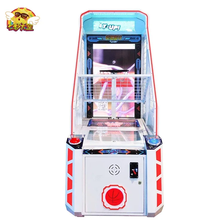 Coin Pusher Carnival Entertainment Indoor Street Basketball Game Arcade Basketball Shooting Machine