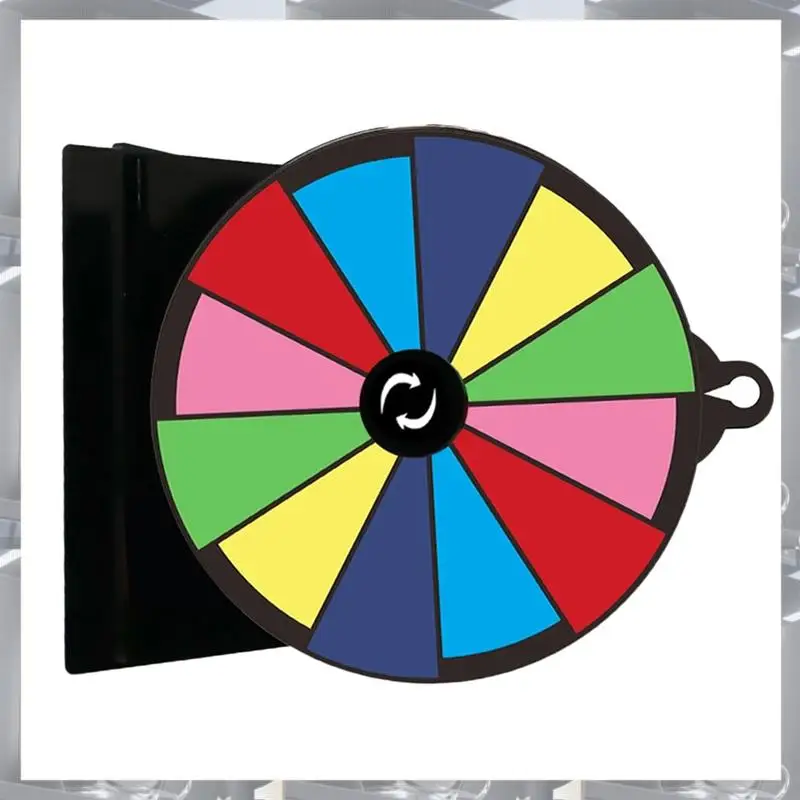 A84F-Fortune Wheel Drinking Game Set For Adults, Complete With Base Stand For Parties And Club Activities