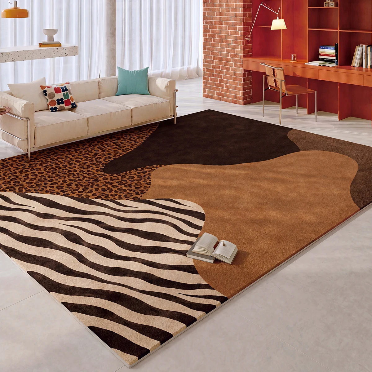 Karpet Dopamin Abstrak Modern  - Home Decor Games Online Free ulasan dan harga