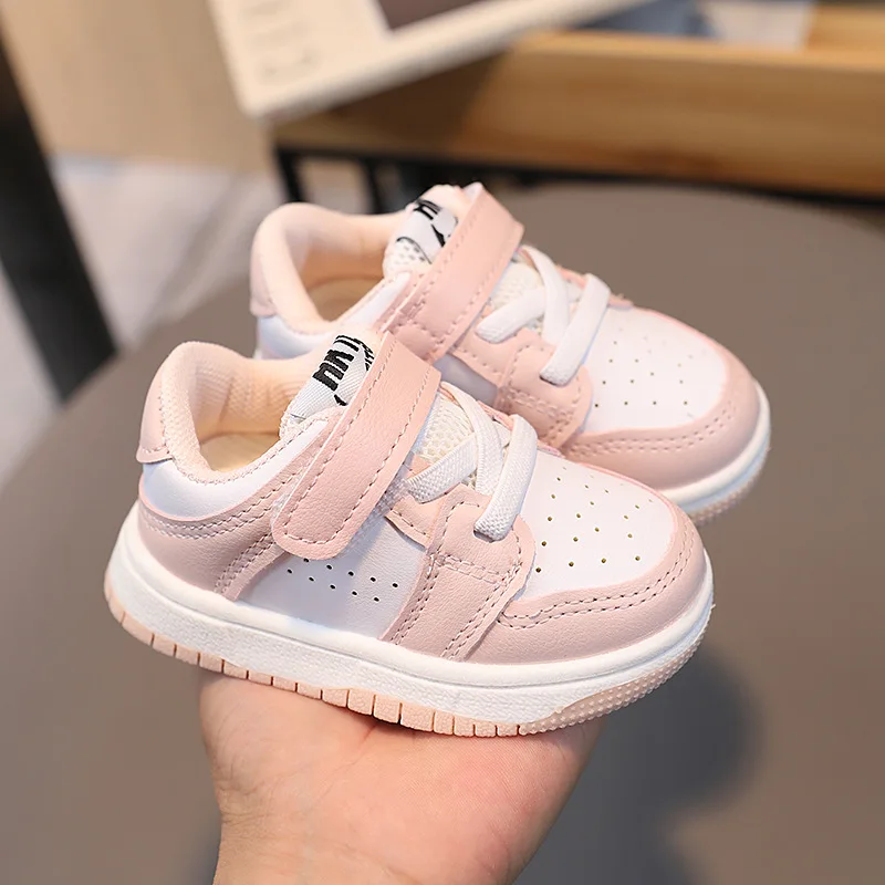Breathable Comfortable Weight Light Baby Casual Shoes Sports Cool Infant Tennis Sports Walking Cute Girls Boys Sneakers Toddler