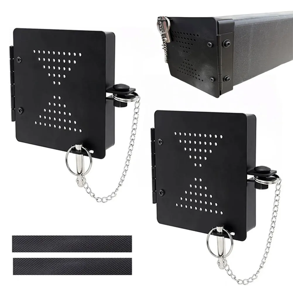 

2 шт. 4-дюймовые квадратные колпачки для бампера, канализационная крышка, заглушка для бампера для автофургона, подходит для стандартных квадратных бамперов RV 4 дюйма