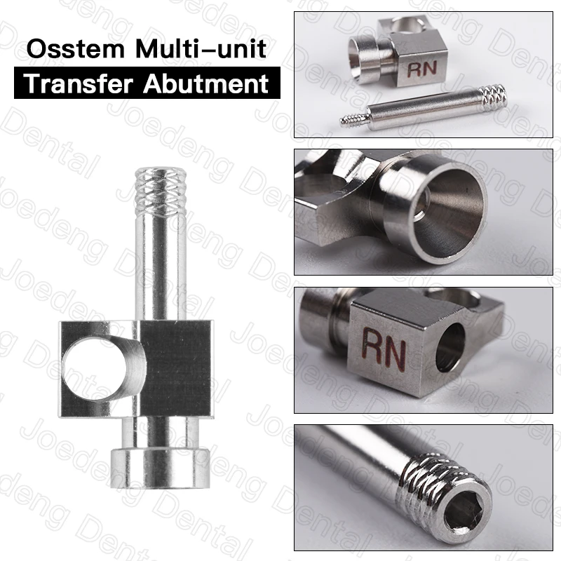 Dental Accessories Multi-unit Transfer Abutment Titanium Base Composite Analog for osstem Straight 4830R 4850R