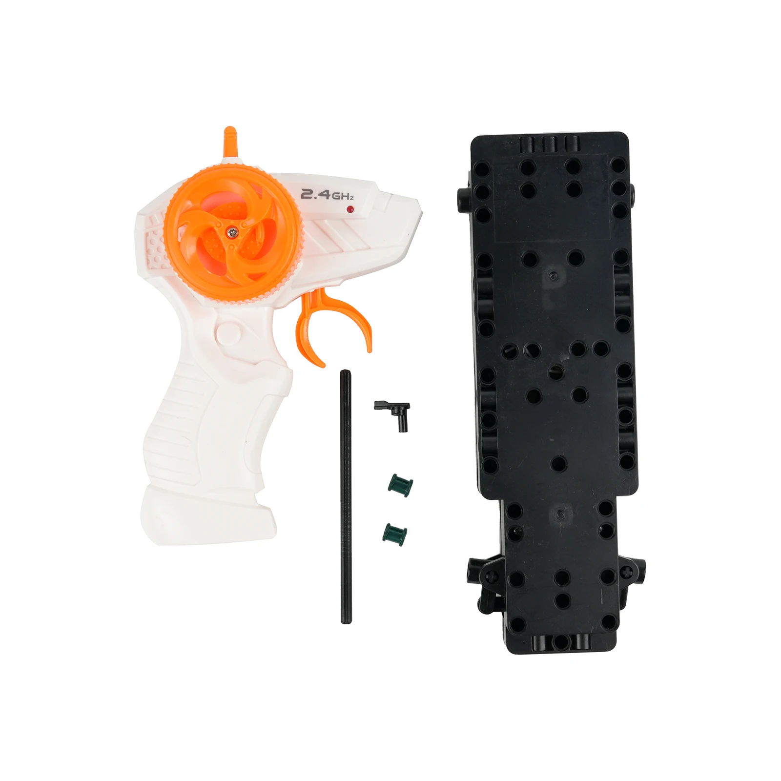 Bloques de construcción RC chasis de coche + rompecabezas de Control remoto, accesorios de juguetes, batería de carga Compatible, Motor de potencia, Kit inferior de juguete