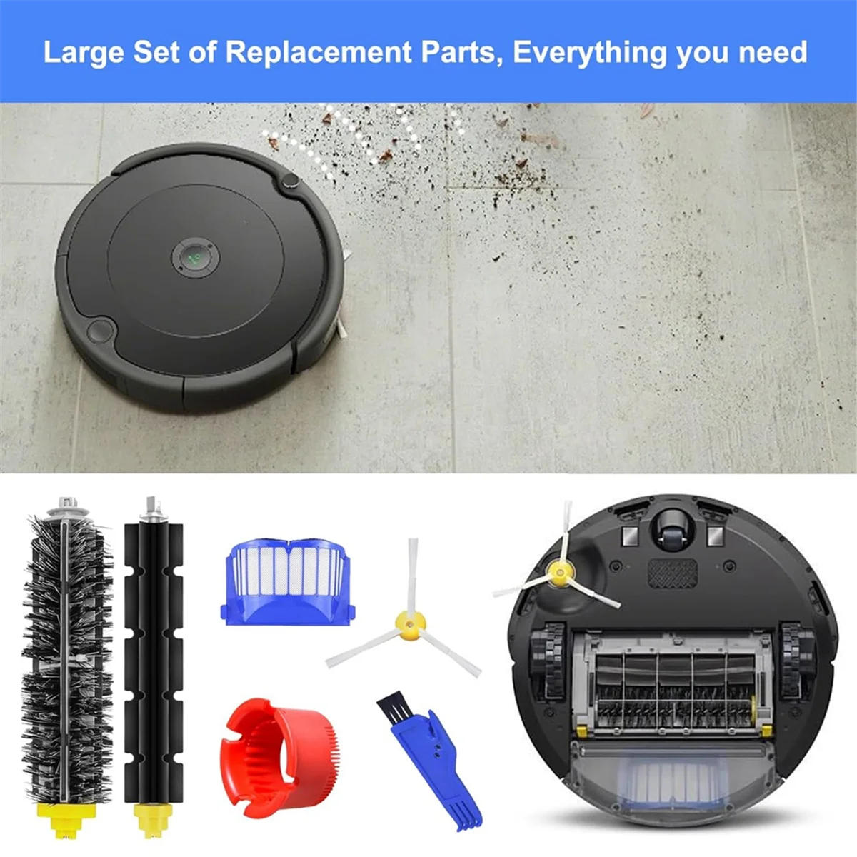 فلاتر بديلة لفرشاة الروبوت الفراغي ، سلسلة IRobot Roomba 50 50 50 50 50 50 50 50 50 50 50 50 50 50 50 50 50 50 50 50