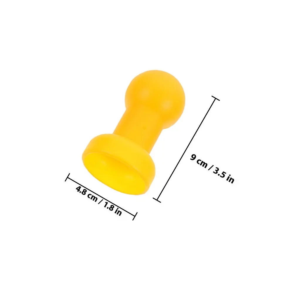 4Pcs Trampoline Poles Caps Fine Workmanship Plastic Rod Covers for Safe Net Connection Compact Trampoline Supply Replacement