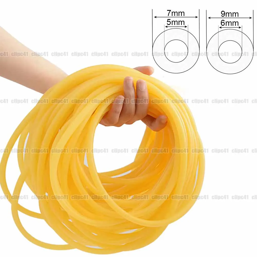 10Pcs 2.5m Elastic Tourniquet for First Aid Latex Rubber Pressure Band for IV Injection&Emergency Bleeding Stop Slingshot Bands