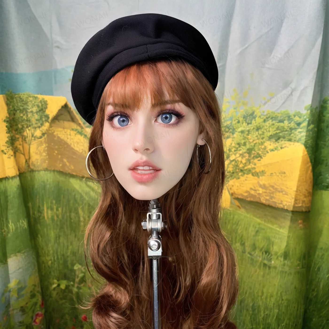 وعارضة أزياء من الفئة Tpee تبلغ من العمر 18 سنة، من الطراز M16 مع شعر مستعار مستعار، يمكن تفكيكها بسهولة ولا تشوبها أي رائحة، وهي مناسبة للمبتدئين إلى المهنيين والتمارين الماكياج #4