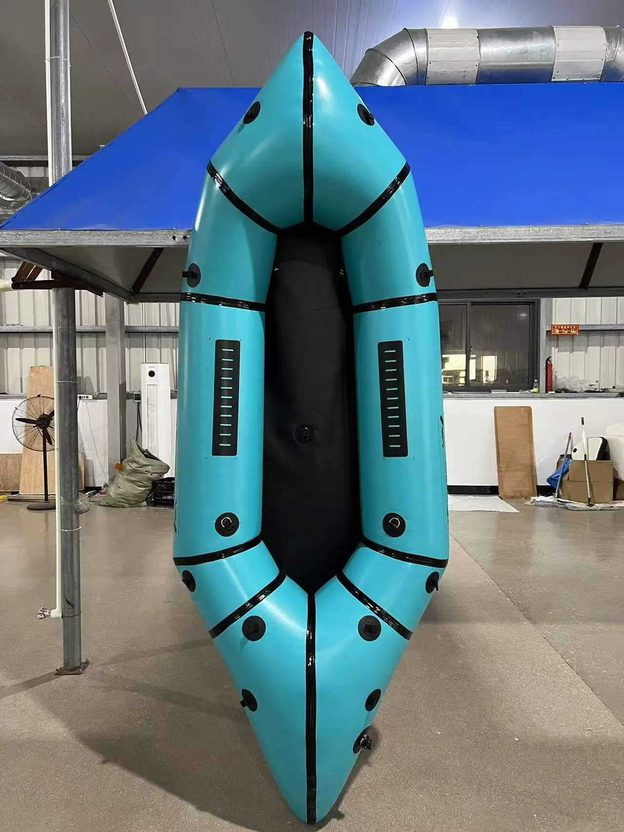 High Quality Whitewater Packraft Inflatable Self Bailing Raft For River Fishing And Adventure