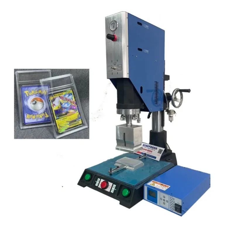 Rigid PSA Grading Card Plastic Slabs Case Sealing Ultrasonic Welding Machine Card Ultrasonic Psa Slab Welding Card Slab Grading