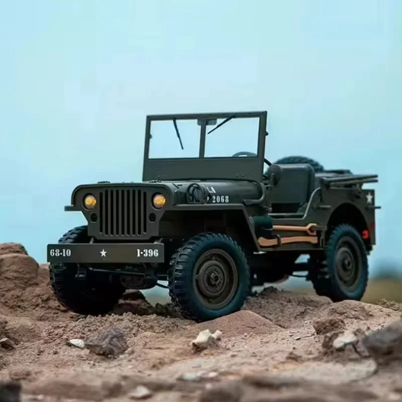 JJRC C8815 Remote Control Car Full Size Willis Jeep Outdoor Climbing Off-Road Vehicle Rc Wrangler Simulation Model Toy Gift