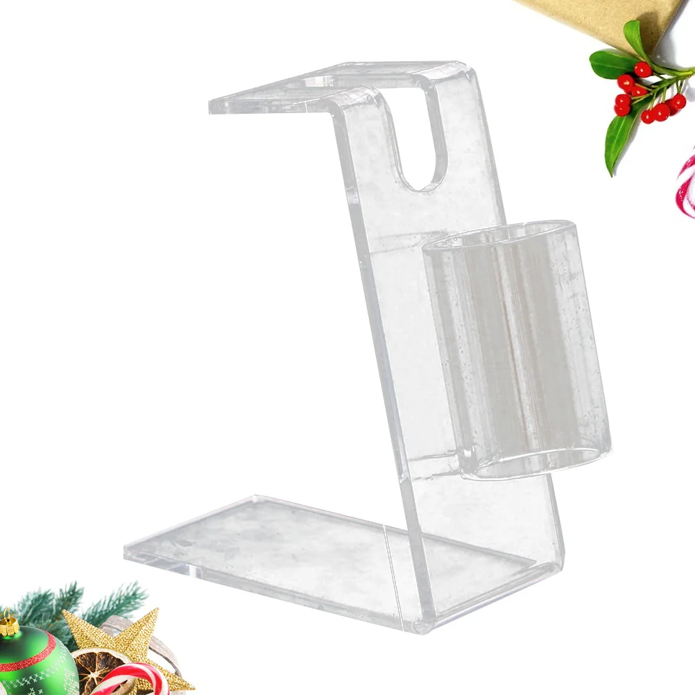 

1Pcs Tattoo Machine Display Stand Made of High-Quality Acrylic Strong Machine Holder for Studio Or Home Use Essential Accessory