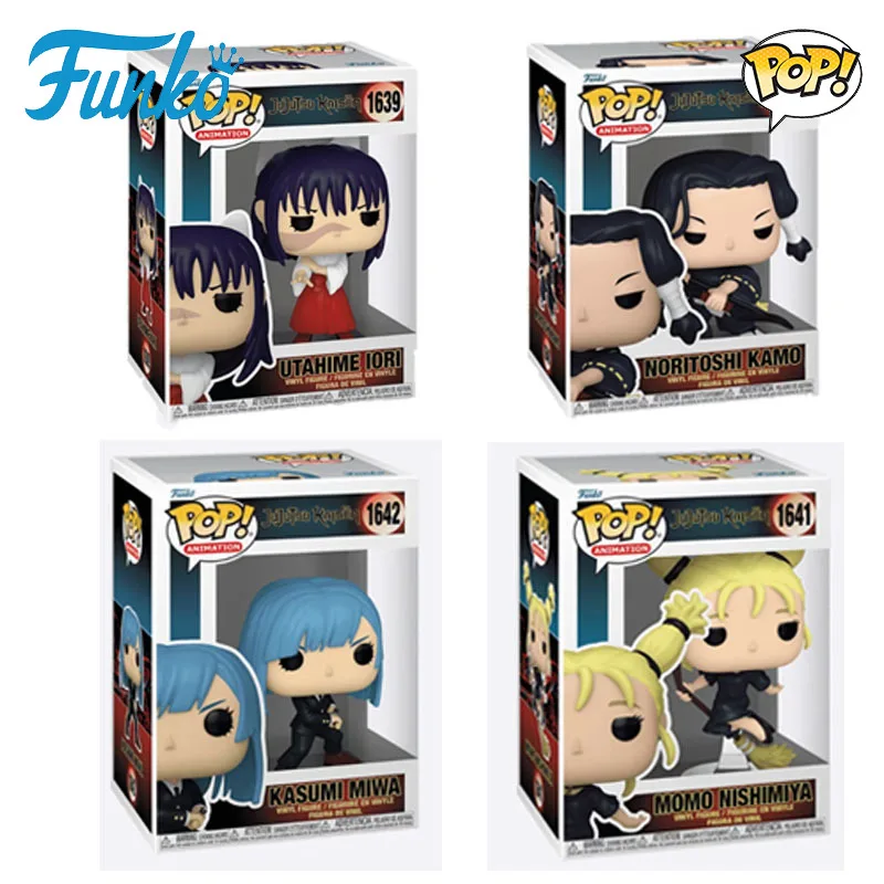 

Funko Pop Original Demon Slayer Anime Figure Miwa Kasumi Nishimiya Momo Action Figure Toys for Boys Girls Kids Gift Model