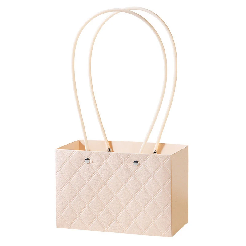 Portable Flower Packaging Box Wedding Decoration Gift Bag Handbag Valentine's Day Birthday Party Decor DIY Bouquet Packaging - view 5
